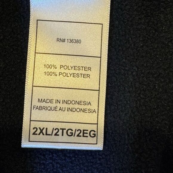 Washington Capitals Jacket Men's 2XL NHL Blue Gray Red Hoodie Jacket Fanatics - Picture 6 of 16